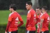 Selección peruana entrenó bajo la lluvia de Miami