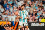 Montiel en duda: Argentina espera su recuperación para enfrentar a Jordania