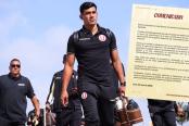 Universitario: "José Rivera seguirá siendo parte del proyecto deportivo"