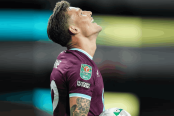 Oliver Sonne jugó los últimos 20 minutos en derrota del Burnley ante Ajax en amistoso
