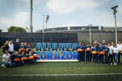 Alianza Lima reconoció a su equipo campeón del Apertura de la Liga de Futsal Down