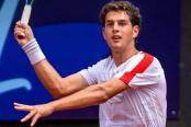 Nicolás Baena debutó con triunfo y avanzó a la segunda ronda de Wimbledon Junior