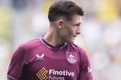 Oliver Sonne fue titular en el empate del Burnley ante Columbus Crew en amistoso