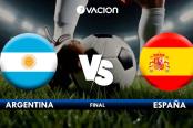 🔴#ENVIVO Todo listo para la final: Conoce las alineaciones de España y Argentina
