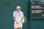 Buse y argentino Trungelliti debutaron con triunfo en dobles en Wimbledon