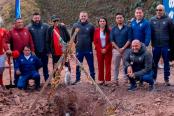(FOTOS) Cienciano colocó la primera piedra de su Centro de Alto Rendimiento