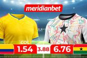Colombia vs Ghana: ¡Juega en el Torneo de selecciones y gana con la Mundo Mania de Meridianbet!