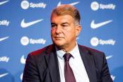 Laporta: “El Atlético se está cerrando en banda y espero que recapacite y acepte la oferta por Álvarez”