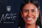 Colombiana Marín renovó con Alianza Lima