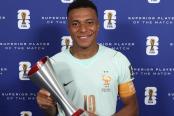 Mbappé: "Tengo una lesión leve en el tobillo"