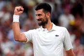 Novak Djokovic se metió a semifinales de Wimbledon