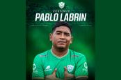 Pablo Labrín es nuevo jugador de Comerciantes FC