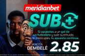 Sub+ en Meridianbet: tu apuesta sigue si el jugador sale sustituido