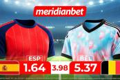 España vs Bélgica: ¡Juega en los cuartos de final del Torneo de selecciones y gana con la Mundo Mania de Meridianbet!