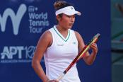 Romina Ccuno avanzó a cuartos de final en dobles y este miércoles debuta en singles en Río Claro