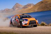 Raúl Orlandini logró el mejor tiempo en su categoría en el Rally de la Cordillera