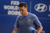 Scaloni: "Nos viene bien saber que no ganamos y que en la derrota también somos nobles"
