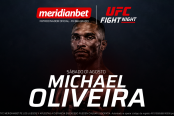 Meridianbet auspicia al boxeador Michael Oliveira en su debut oficial en la UFC