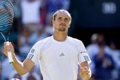 Zverev se metió por primera vez a 'semis' de Wimbledon