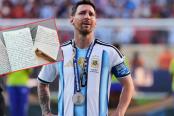 Messi anunció su retiro de la selección argentina: "Fue una decisión que dolió y duele en el alma"