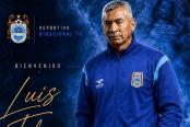 Luis Flores es el nuevo técnico de Binacional
