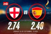 Inglaterra vs España: ¡Gana un Volkswagen Nivus 0 km con Meridianbet y Kashio!