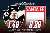 Vasco de Gama vs Santa Fe: ¡Gana un Volkswagen Nivus 0 km con Meridianbet y Kashio!