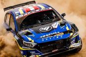 Jorge Martínez Merizalde subió al podio en el Rally de Paraguay
