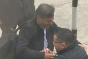 (VIDEO) ¡Ya está en Lima! Fabián Bustos llegó para ser DT de Universitario