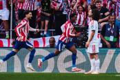 (VIDEO) Atlético de Madrid ganó el derbi al Real Madrid y le arrebató el segundo lugar
