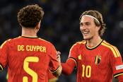 (FOTOS) Bélgica venció 2-0 a Italia en el inicio de la Nations League