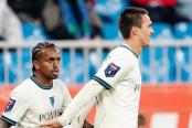   Reyna fue titular en empate ante Rubin Kazan