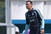 Scaloni: "Tengo la decisión de seguir, las ganas de continuar"