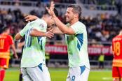 Suiza goleó a Macedonia del Norte en la Nations League