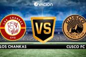 🔴#ENVIVO Conoce las alineaciones para el partido entre Los Chankas y Cusco FC