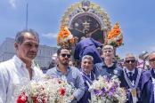 Alianza Lima homenajeó al Señor de los Milagros