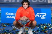 Alcaraz ganó el título del ATP de Tokio