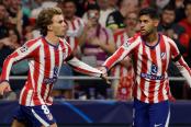 Atlético Madrid hizo respetar la casa ante Manchester United en la Champions League