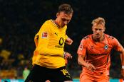 Werder Bremen rescató empate al final ante Borussia Dortmund