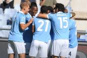 Lazio ganó y es uno de los líderes en Italia