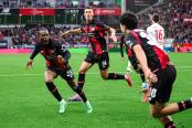 Bayer Leverkusen venció por 2-1 a Friburgo