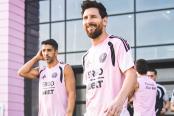   Messi volvió a los trabajos con Inter Miami
