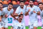 Saba se quedó en el banco en goleada de Palestina