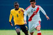 Perú U20 cayó en amistoso ante Ecuador 