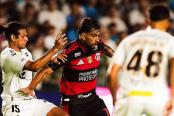 Santos rescató empate en el final ante Flamengo por el Brasileirao