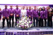 (VIDEO | FOTOS) Universitario rindió homenaje al Señor de los Milagros
