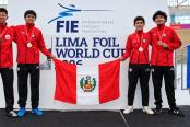 Perú logró medallas de plata y bronce en el cierre de la Copa del Mundo de Florete Lima 2026