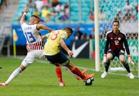Foto: Colombia (1) Paraguay (0)