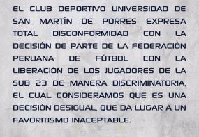 Foto: San Martín.