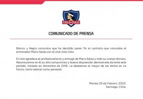 Foto: Colo Colo.